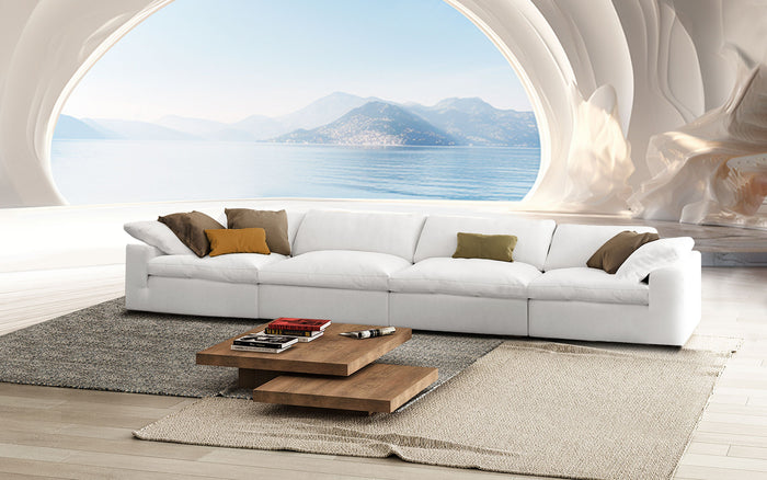 4 PIECES MËLO MODULAR CUSTOMIZABLE SECTIONAL