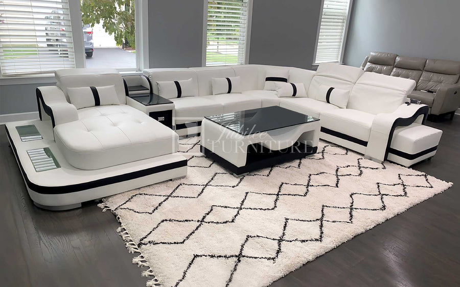 Sydney Modern Sectional in a customer home