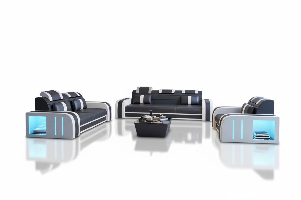 Ralutic Sofa Set - Studio Photo