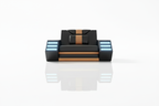 Steffi Leather Sofa Set - seat cushion with reflection