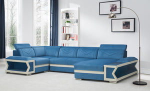 Boancy Led Modern Sectional with Side Storage | Futuristic LED Furniture