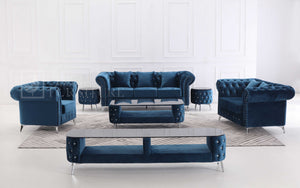 Lenmus Tufted Sofa Set