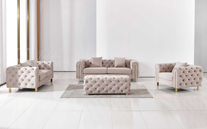 Mayulay Tufted Sofa Set