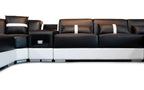 Blaylock Modern Sectional Sofa with LED Light