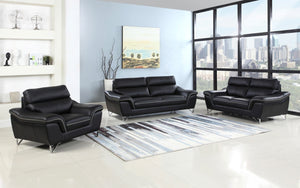 Lilasu Leather Sofa Set