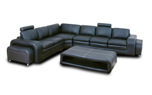 Aithen Modern Leather Sectional