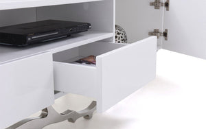 Catalina Modern White TV Stand