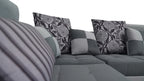 Selena Style D Sectional With Chaise