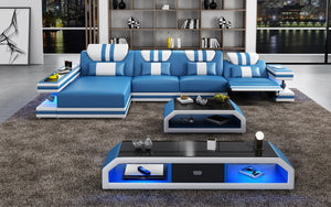 Maximus Modern Recliner Sectional With Mood Light | Futuristic Furniture