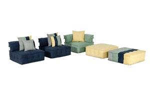 Tungfu Modern Fabric Sectional