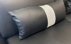 Bewley Modern Leather Sectional With Storage