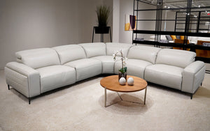 Aiza Modern Sectional with Recliner