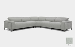 Aiza Modern Sectional with Recliner