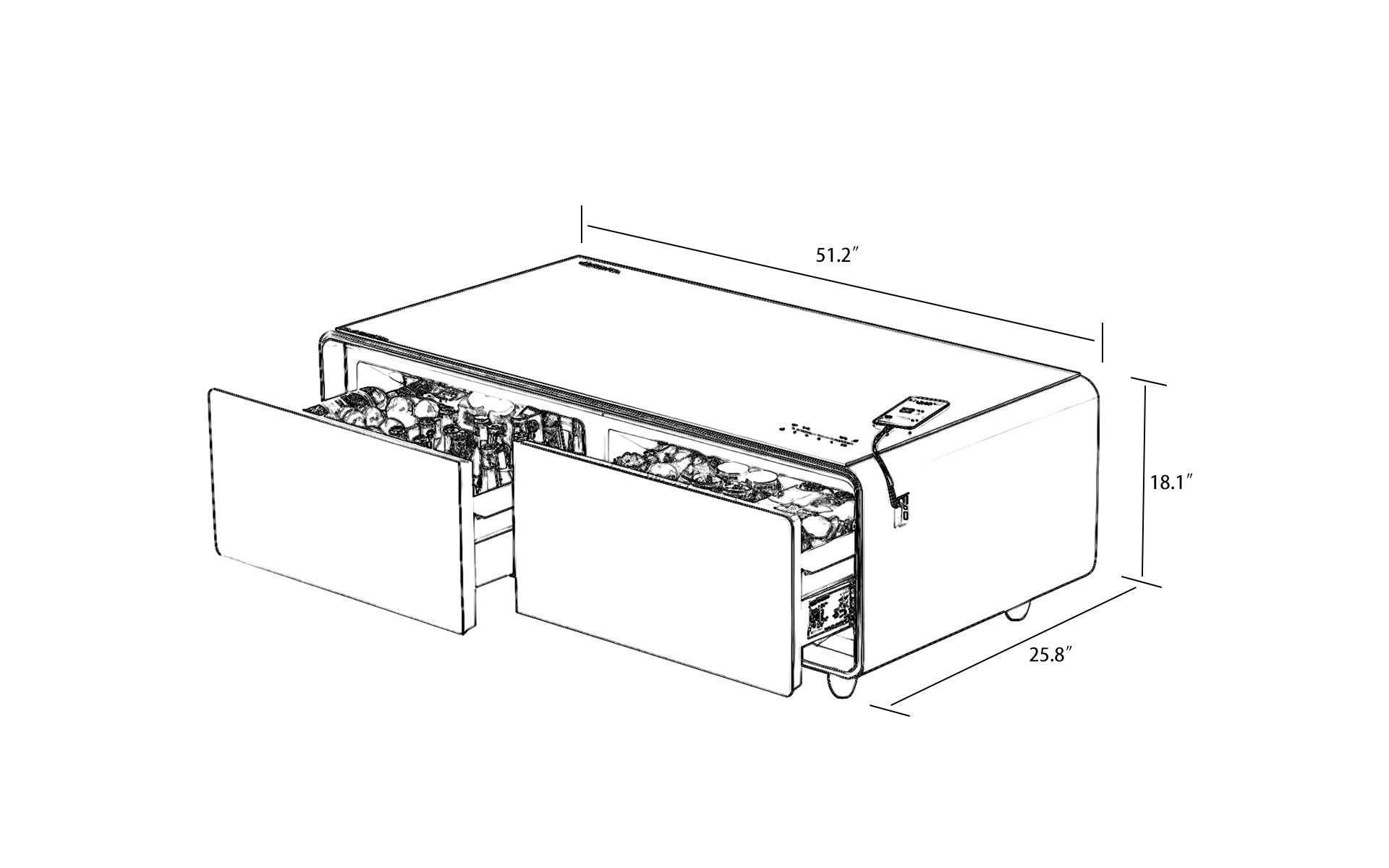 Steinfield Cyber Table Pro