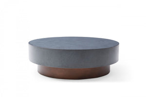 Furlo - Modern Metal & Antique Copper Coffee Table