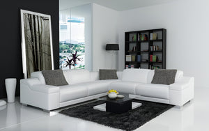 Everlin Modern Leather Sectional