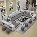 Selena Style D Sectional With Chaise