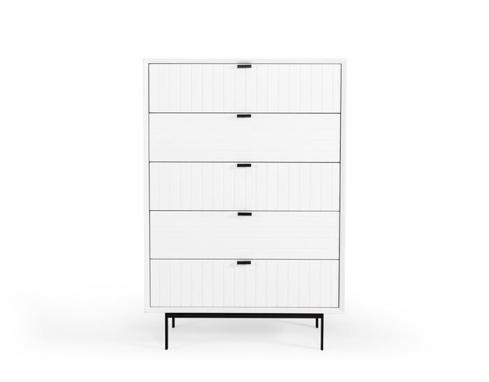 Vanity Contemporary White Chest
