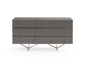 Ceremy Modern Grey Dresser