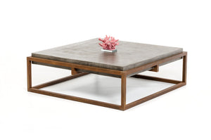 Maida Modern Concrete Coffee Table