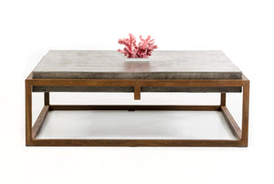 Maida Modern Concrete Coffee Table