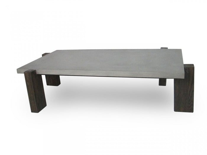 Subbiano - Dark Grey & Walnut Coffee Table